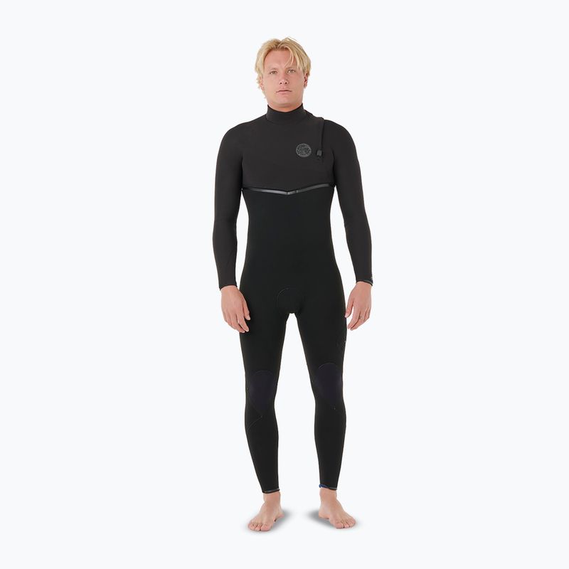 Мъжки неопренов костюм за плуване Rip Curl E-Bomb 4/3 mm Zip Free black