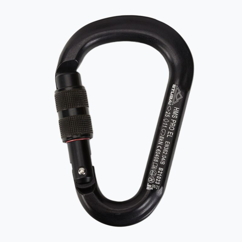 STUBAI Hms Pro Easylock карабинер черен 977742 2