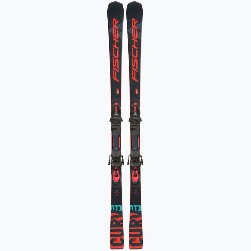 Fischer The Curv DTX MT + RSX Z12 PR ски за спускане черни A08221 T30421 10