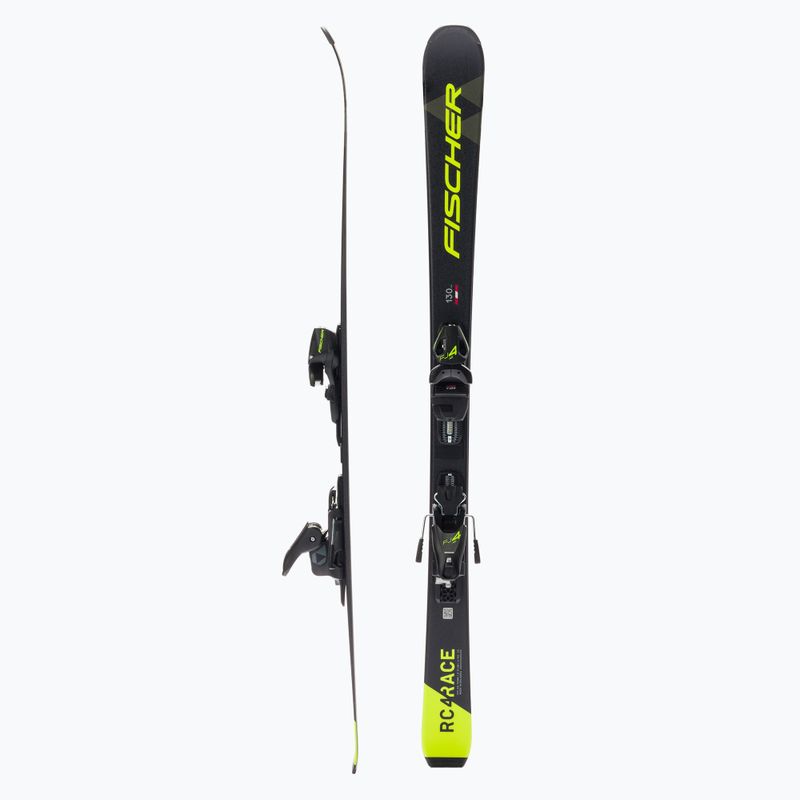 Детски ски за спускане Fischer RC4 RACE JR SLR black + FJ4 AC SLR P19720 2