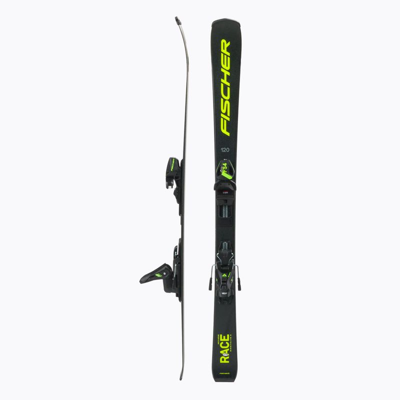 Детски ски за спускане Fischer RC4 Race Jr + FS4 CA Jrs black A19422 T80622 2
