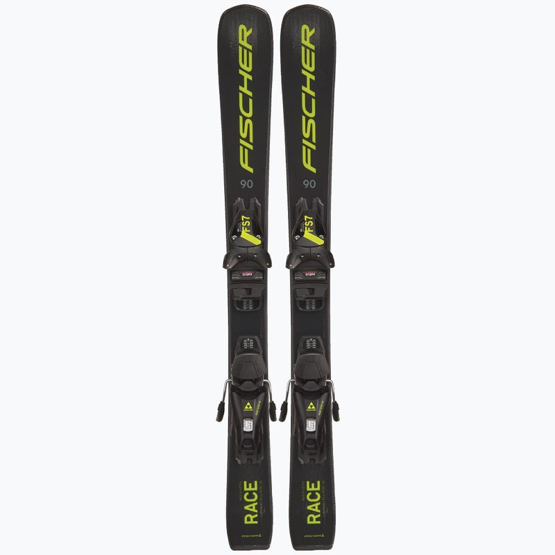Детски ски за спускане Fischer RC4 Race Jr Jrs + FS7 CA Jrs black A19522 T80222 10