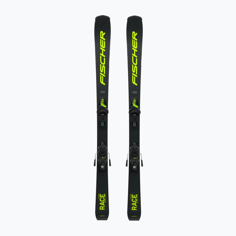 Детски ски за спускане Fischer RC4 Race Jr Jrs + FS4 CA Jrs black A19522 T80622