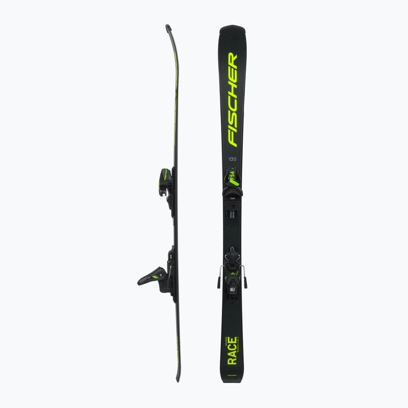 Детски ски за спускане Fischer RC4 Race Jr Jrs + FS4 CA Jrs black A19522 T80622 2