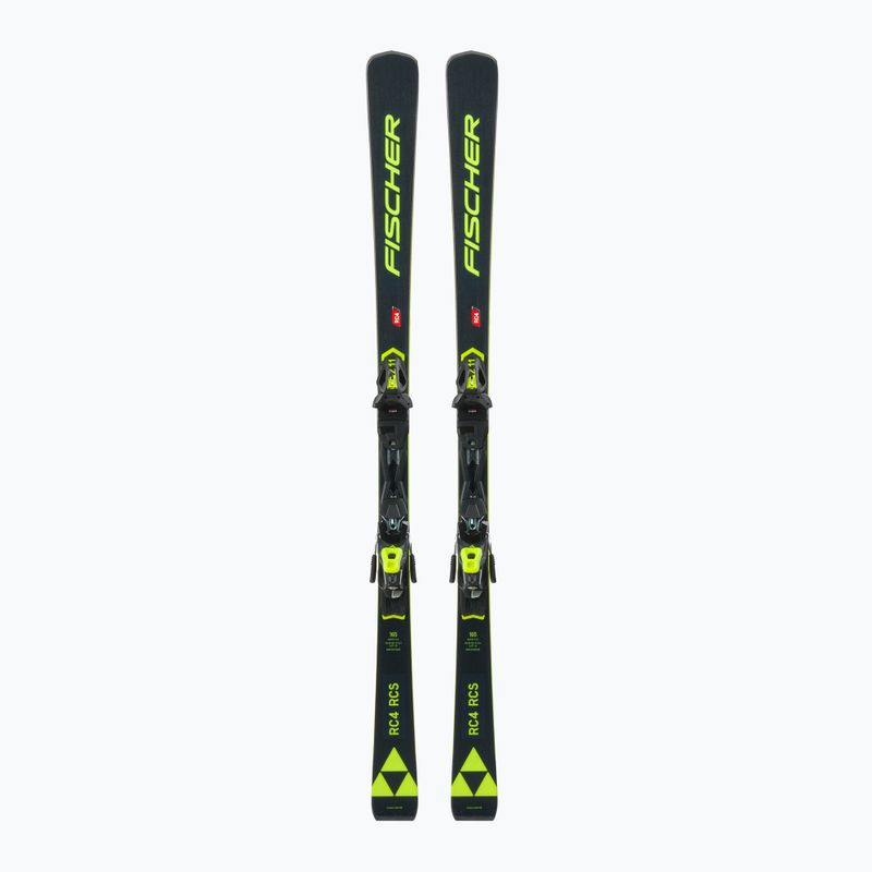 Fischer RC4 RCS Black AR + RC4 Z11 PR ски за спускане черни A07722 T40020