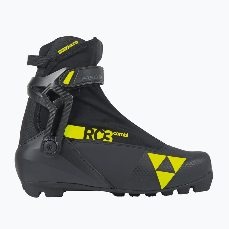 Обувки за ски бягане Fischer RC3 Combi black/yellow 2