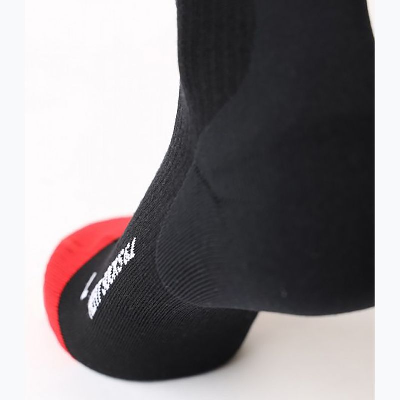 Детски скиорски чорапи Lenz Heat Sock 6.1 Toe Cap Compression black 4