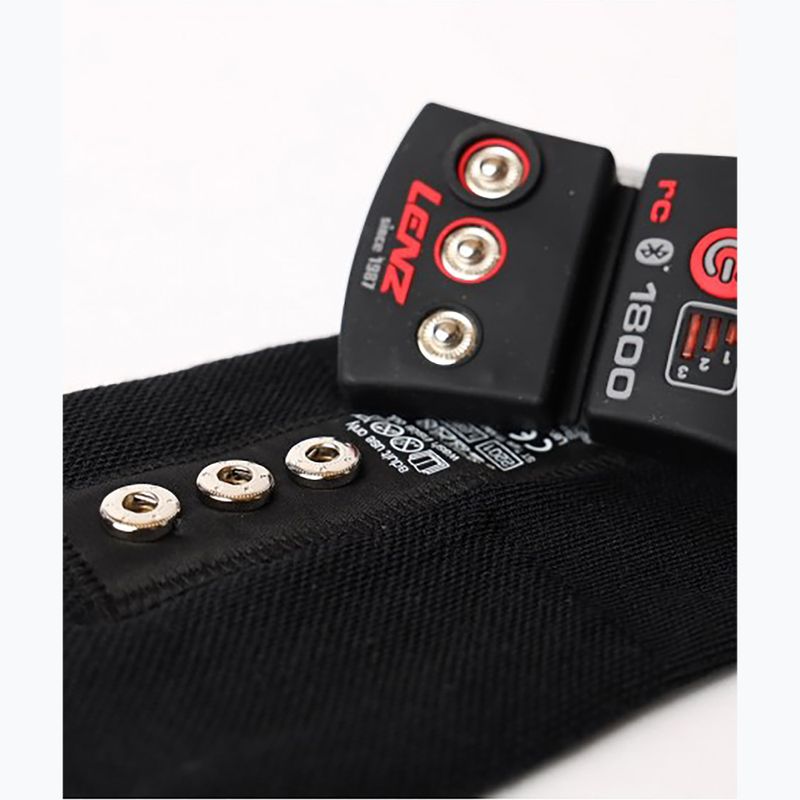 Детски скиорски чорапи Lenz Heat Sock 6.1 Toe Cap Compression black 5