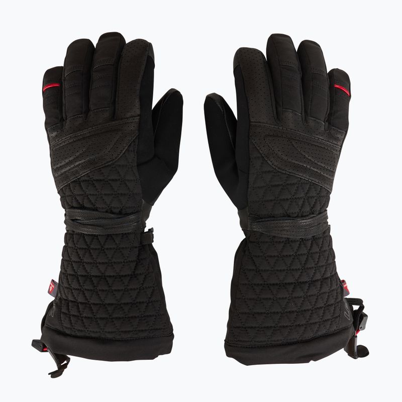 Дамски скиорски ръкавици Lenz Heat Glove 6.0 Finger Cap black 3