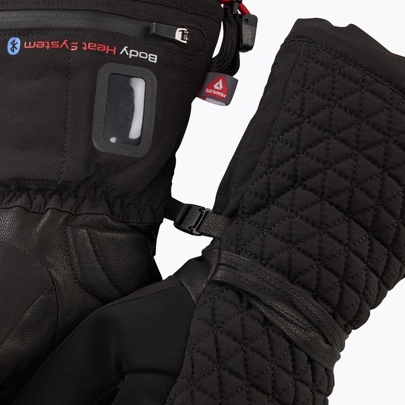 Дамски скиорски ръкавици Lenz Heat Glove 6.0 Finger Cap black 6