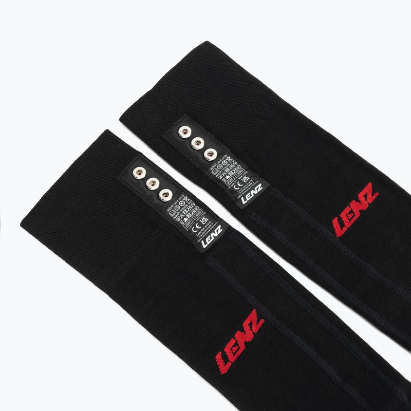 Детски скиорски чорапи Lenz Heat Sock 6.1 Toe Cap Compression black 4