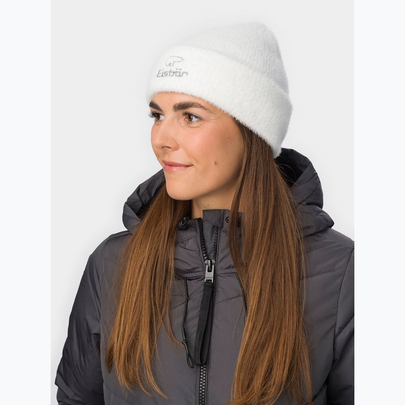 Зимна шапка Eisbar Mana white 4