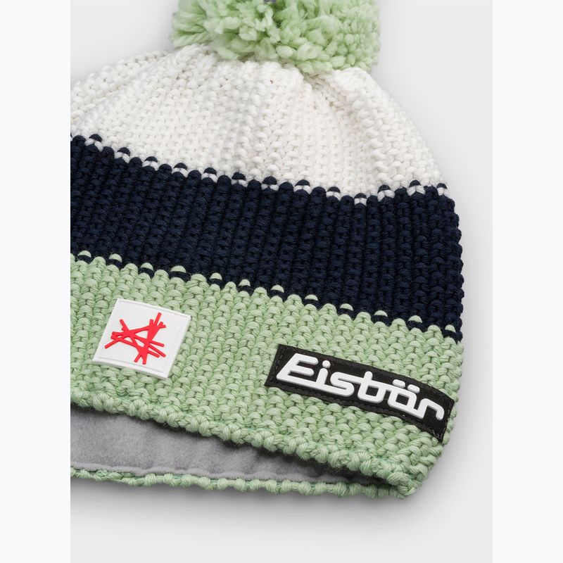 Зимна шапка Eisbar Star Pompon SA mint green 2