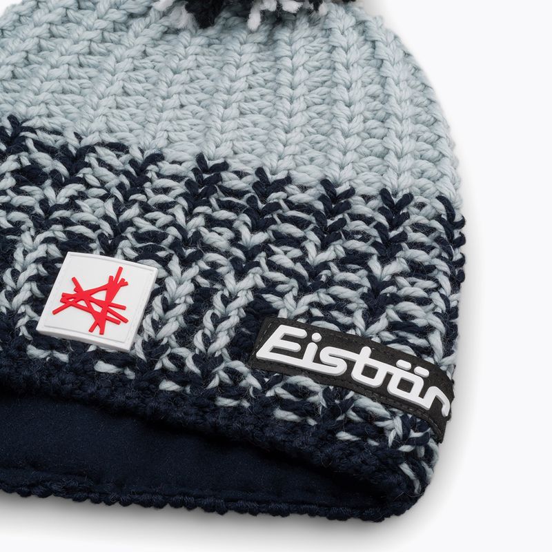 Зимна шапка Eisbar Refocus Pompon SA navy 2