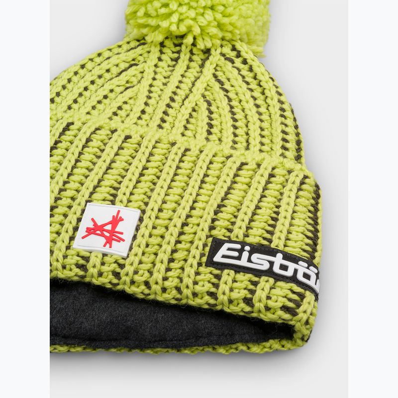 Зимна шапка Eisbar Ronda Pompon SA lime green 2