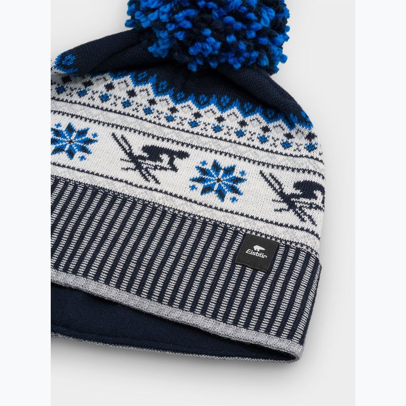 Зимна шапка Eisbar Retroski Pompon navy 2