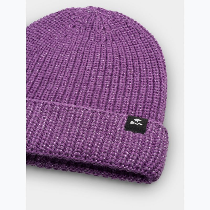 Детска зимна шапка Eisbar Lenoko Reflective purple 2