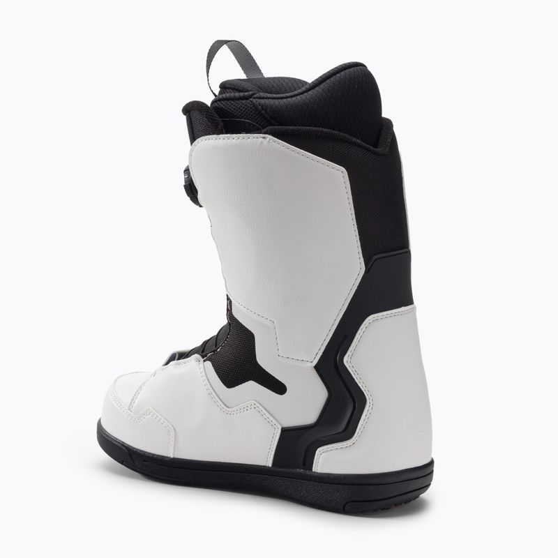 Мъжки ботуши за сноуборд DEELUXE Id Dual Boa white-black 572115-1000 2