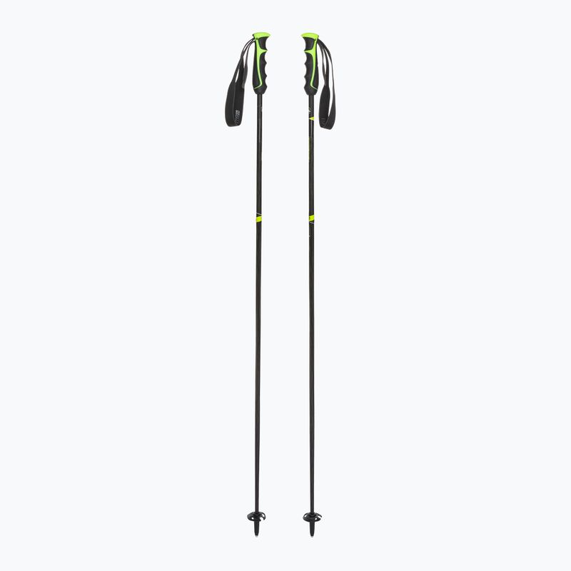 Ски палки Komperdell Booster Speed Carbon Series черни/жълти