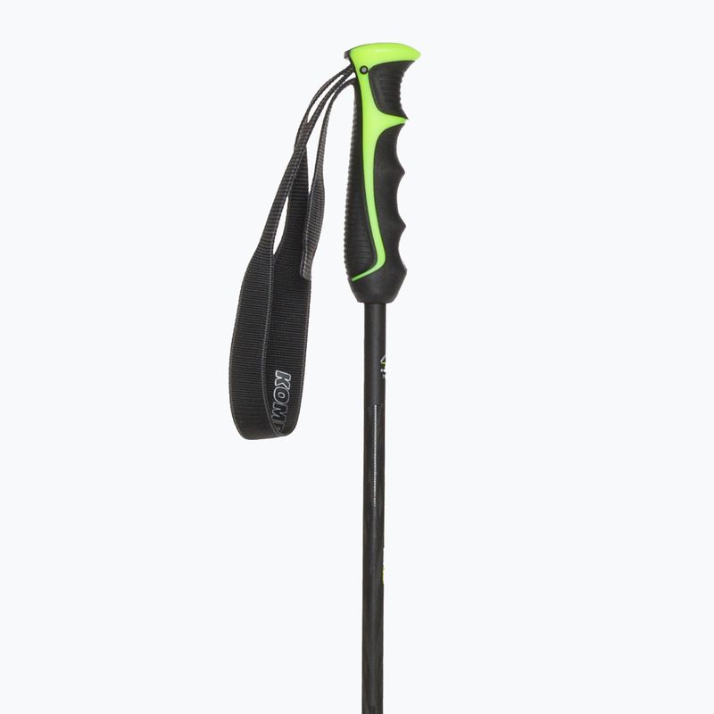 Ски палки Komperdell Booster Speed Carbon Series черни/жълти 2