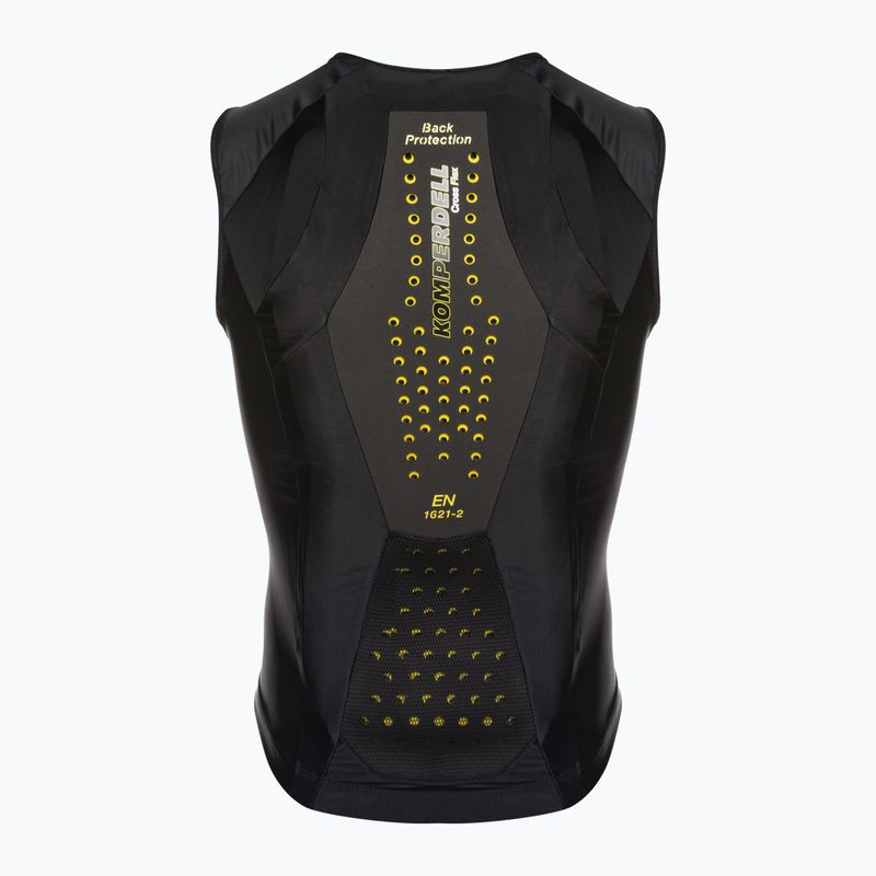 Мъжка жилетка Komperdell Air Vest Light black/yellow 2