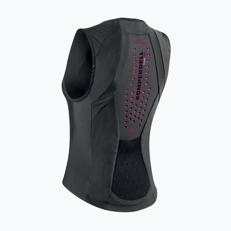 Дамска жилетка Komperdell Air Vest Light black/pink 2