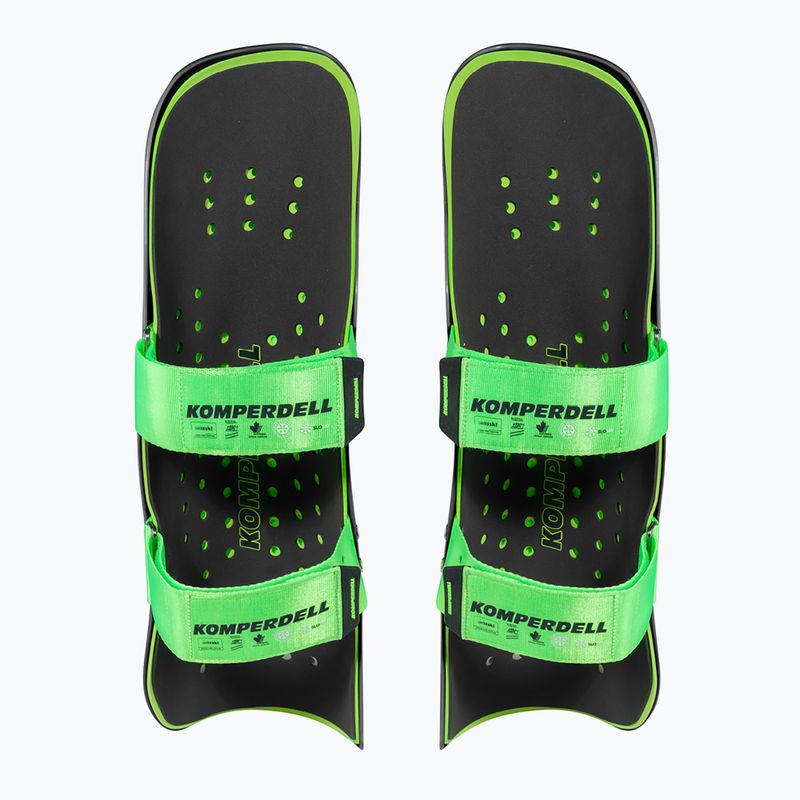 Детски протектори за подбедрица Komperdell Shinguards Profi World Cup Jr green