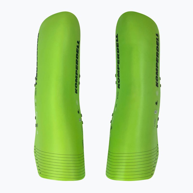 Детски протектори за подбедрица Komperdell Shinguards Profi World Cup Jr green 2