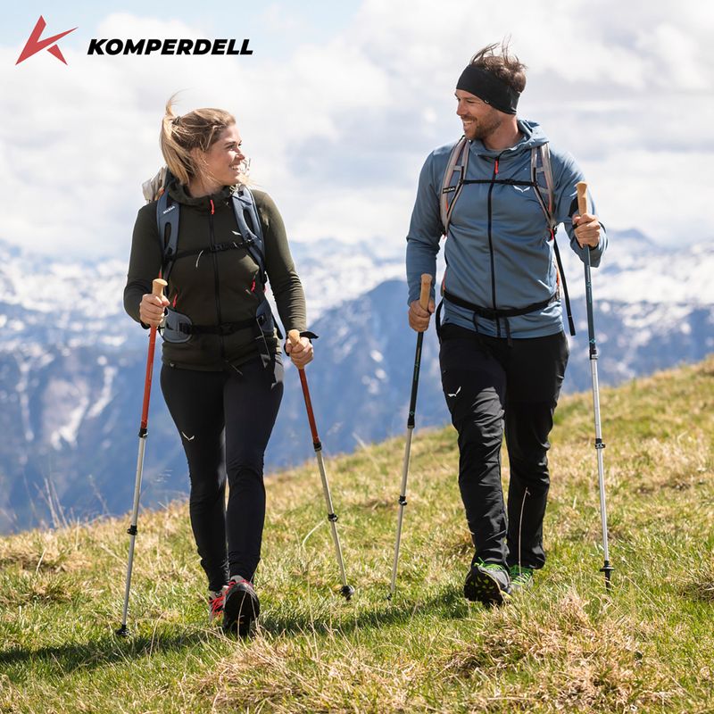Полезни пръти Komperdell Ridgehiker Zero Compact в оранжев цвят 8