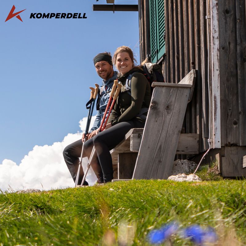 Komperdell Trailmaster Zero forrest зелени походни пръти 10