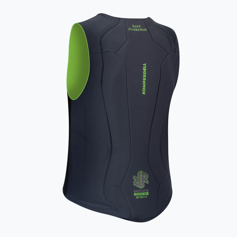 Детска предпазна жилетка Komperdell Ballistic Flex Fit Pro Jr black/green 2