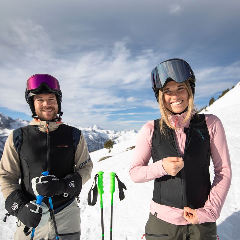 Дамска предпазна жилетка Komperdell Ultraflex Air black/pink 7