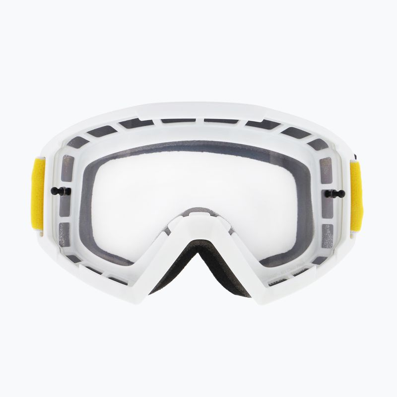 Велосипедна маска Red Bull SPECT Whip shiny white/clear