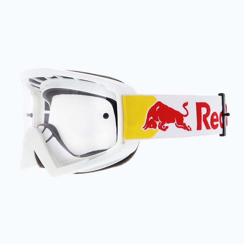 Велосипедна маска Red Bull SPECT Whip shiny white/clear 5