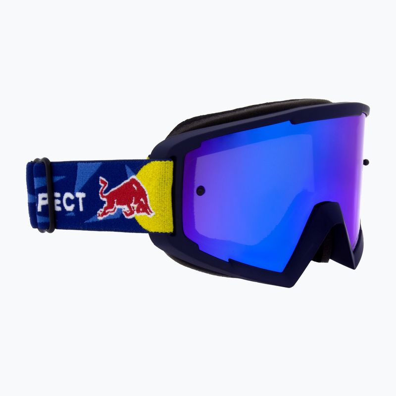 Велосипедна маска Red Bull SPECT Whip matt blue/smoke/blue mirror 3