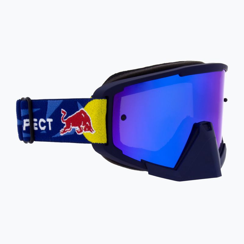 Велосипедна маска Red Bull SPECT Whip matt blue/smoke/blue mirror 4