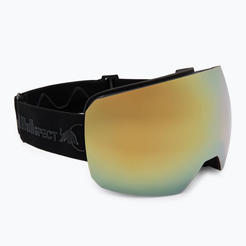 Скиорски очила Red Bull SPECT Chute black/brown with gold mirror/cloudy snow/ cloudly snow