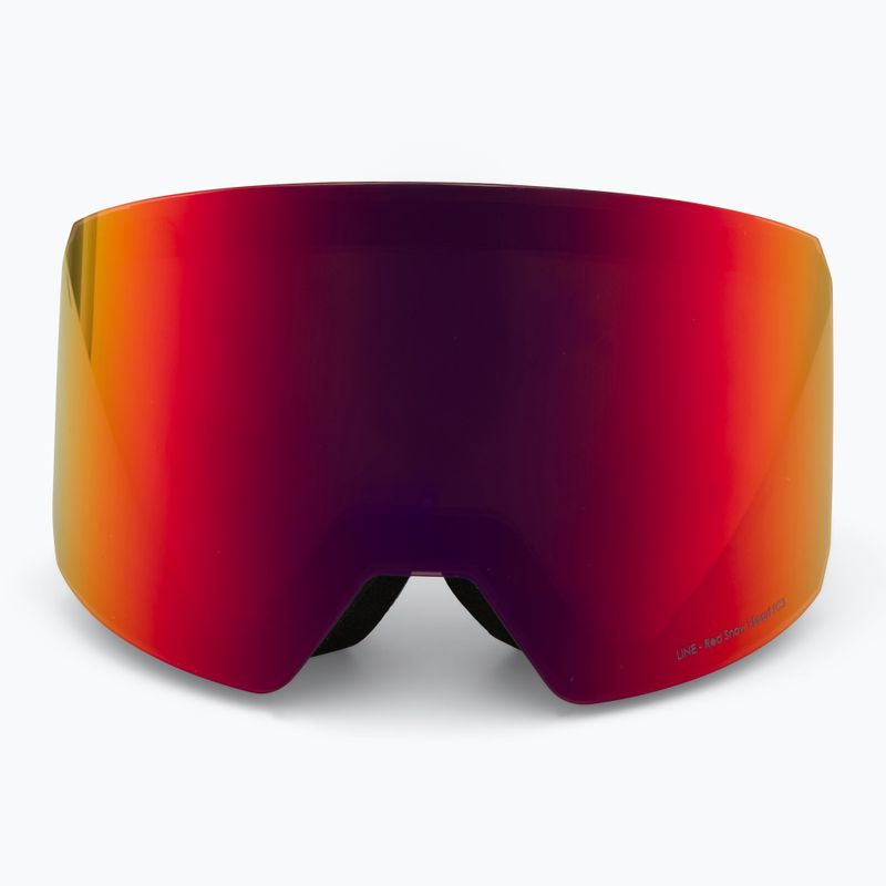 Скиорски очила Red Bull SPECT Line black/brown with red mirror/cloudy snow 3