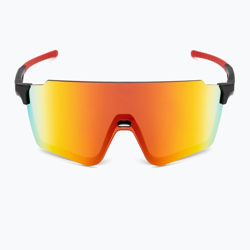 Слънчеви очила Red Bull SPECT Stun matt black/brown with red mirror 3