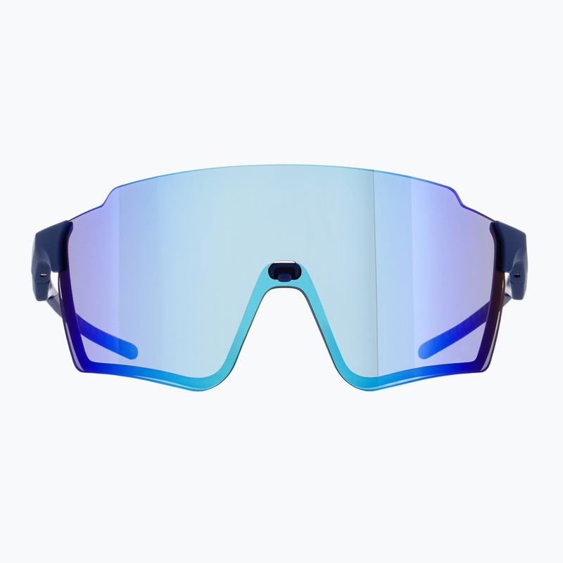 Слънчеви очила Red Bull SPECT Stun matt blue/smoke with blue mirror 6