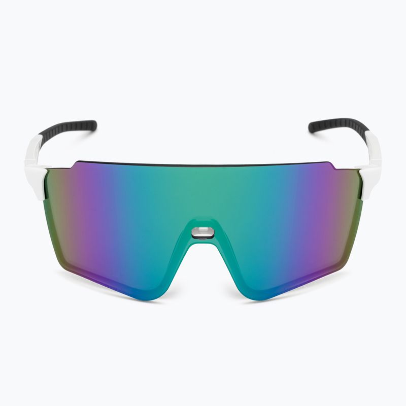Слънчеви очила Red Bull SPECT Stun shiny white/smoke with purple-green mirror 3