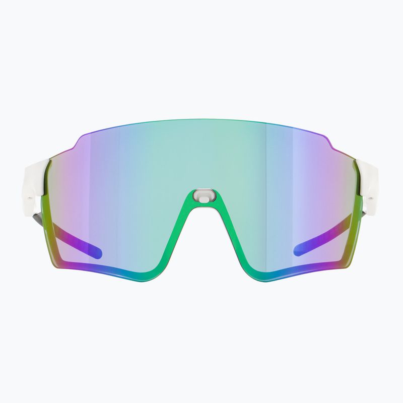 Слънчеви очила Red Bull SPECT Stun shiny white/smoke with purple-green mirror 6