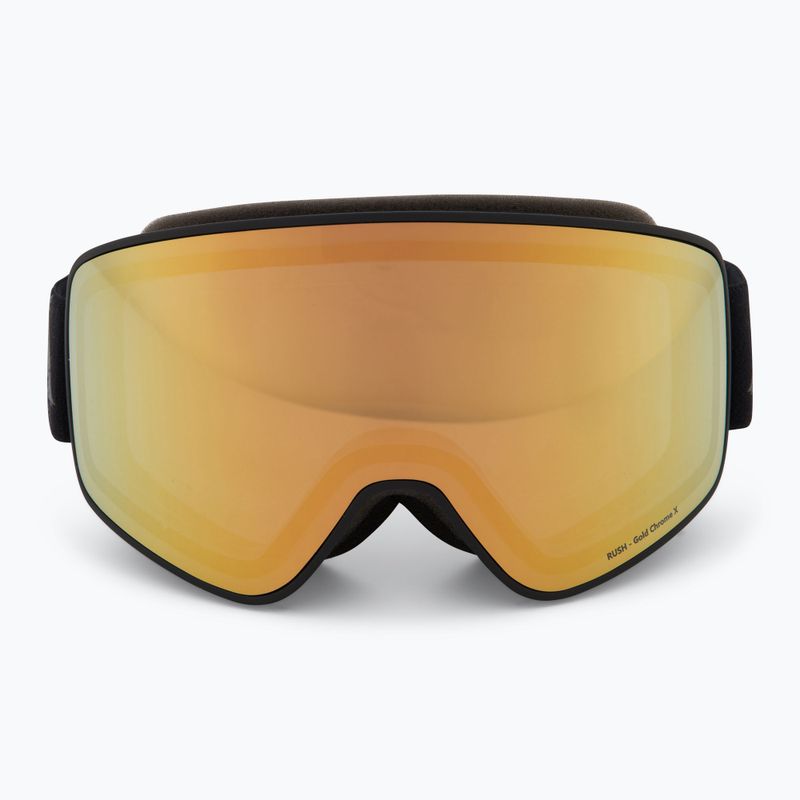 Скиорски очила Red Bull SPECT Rush Photo black/brown with gold chrome x 2