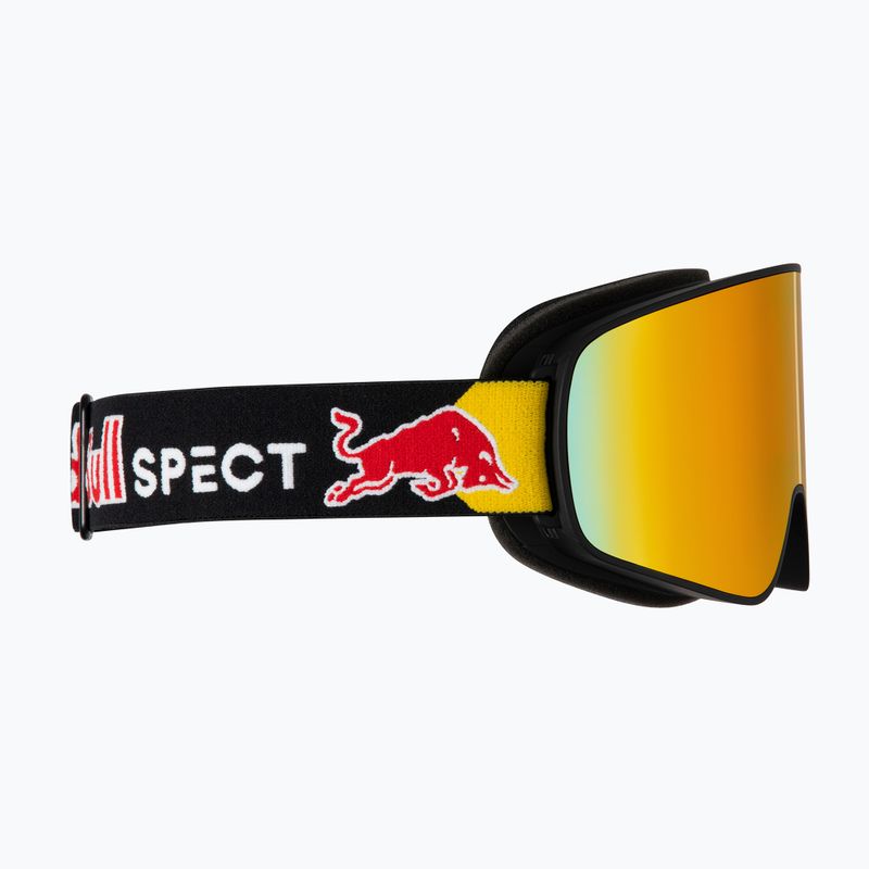 Скиорски очила Red Bull SPECT Rush black/red snow - orange with red mirror 5