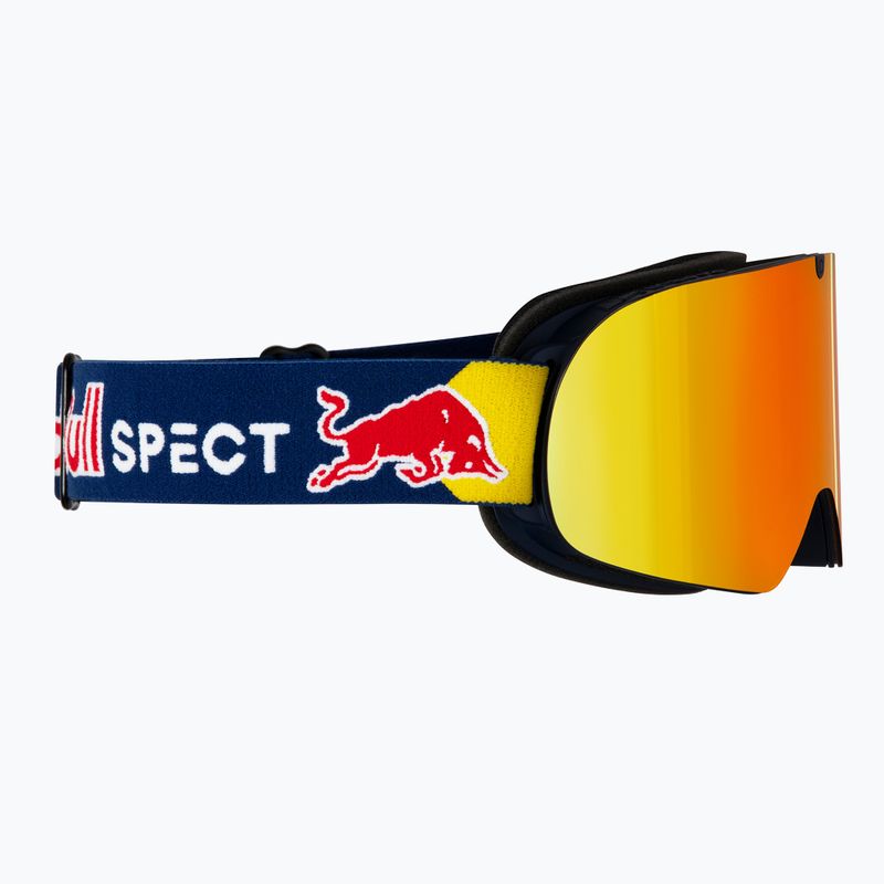 Скиорска маска Red Bull SPECT Rush matt blue/orange with red mirror 3