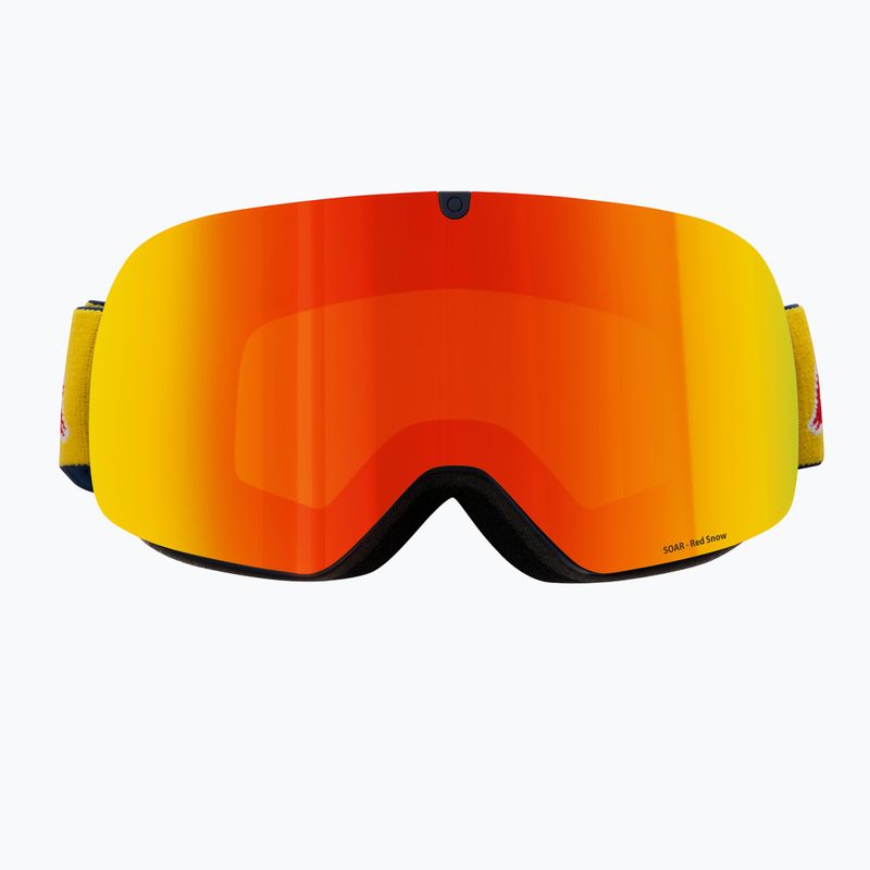 Скиорска маска Red Bull SPECT Rush matt blue/orange with red mirror 5