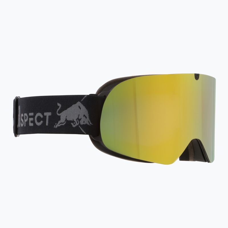 Скиорска маска Red Bull SPECT Rush matt black/smoke with yellow mirror