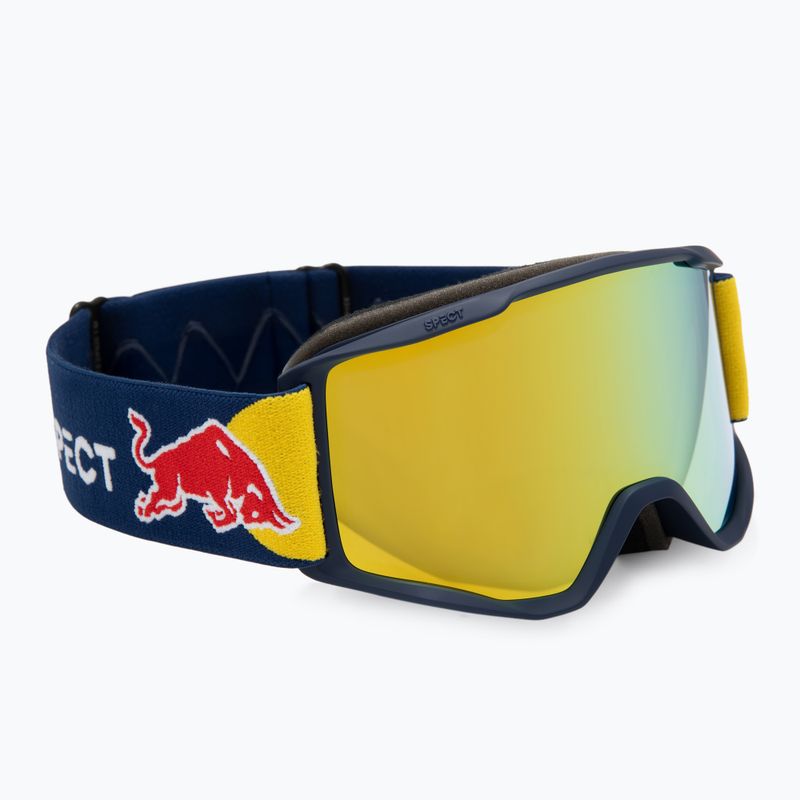 Скиорска маска Red Bull Spect Neon matt black/smoke with yellow mirror