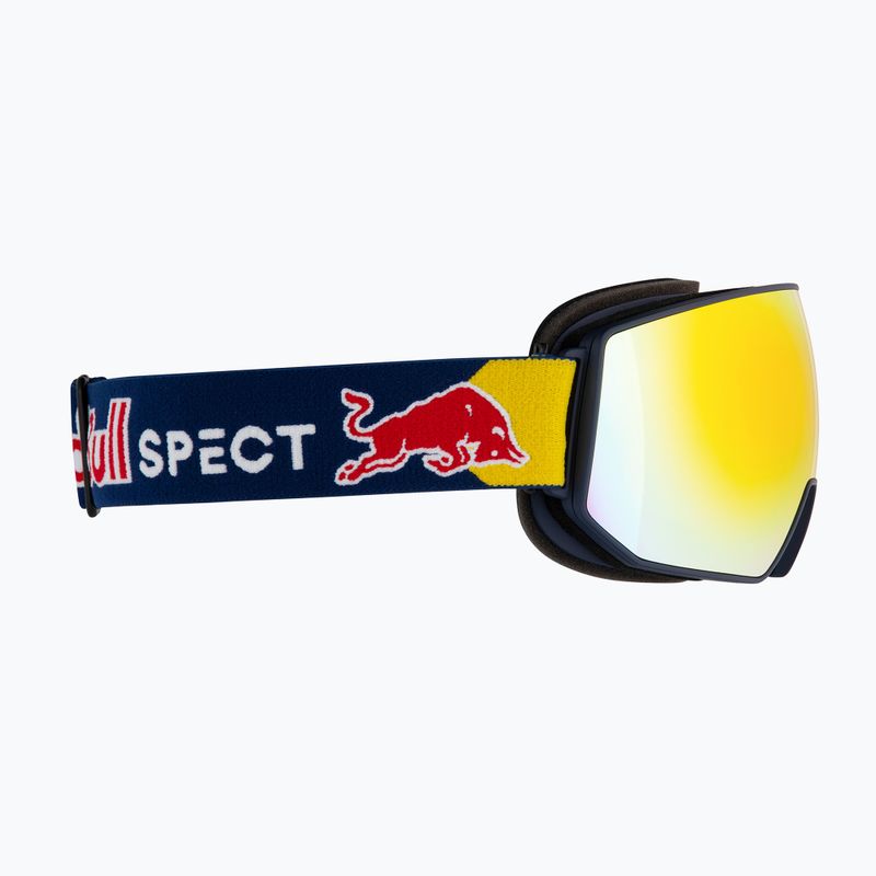 Ски очила Red Bull SPECT Fink синьо-оранжеви с червено огледало 3