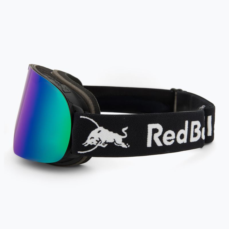 Скиорска маска Red Bull SPECT Rush matt black/brown with green mirror 4